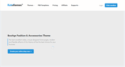 Desktop Screenshot of kutethemes.com